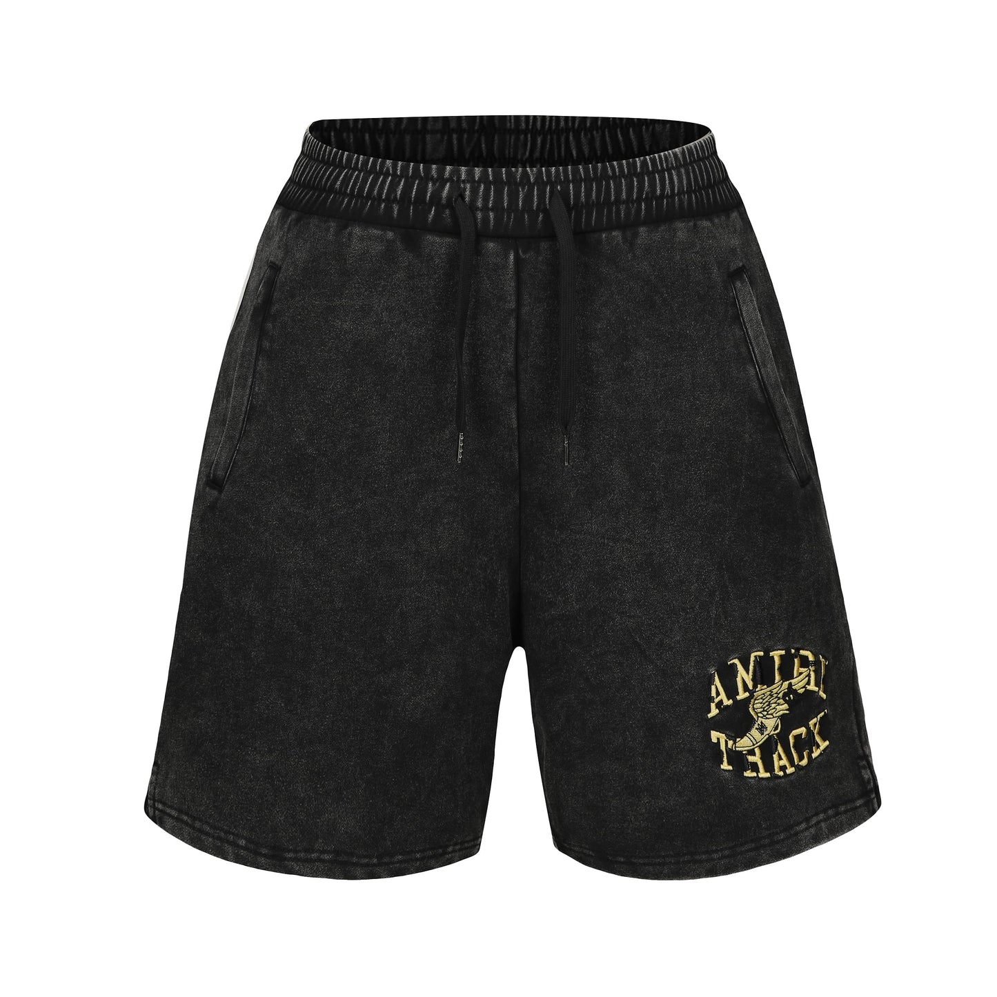 Bermuda 1818019 Pickling Negra De Algodón Para Hombre