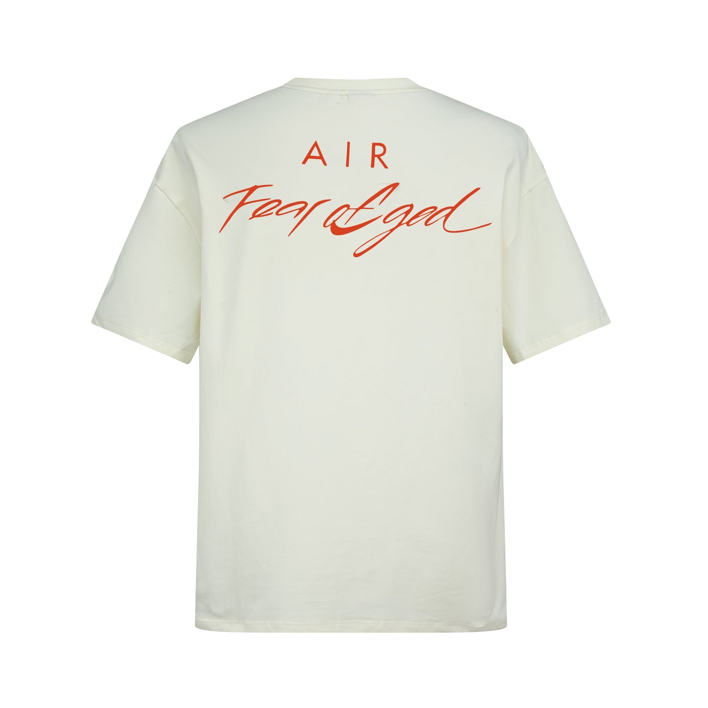 Camiseta 583009 Oversize Crema Para Hombre