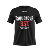 Camiseta 786899 Estampada Negra Para Hombre