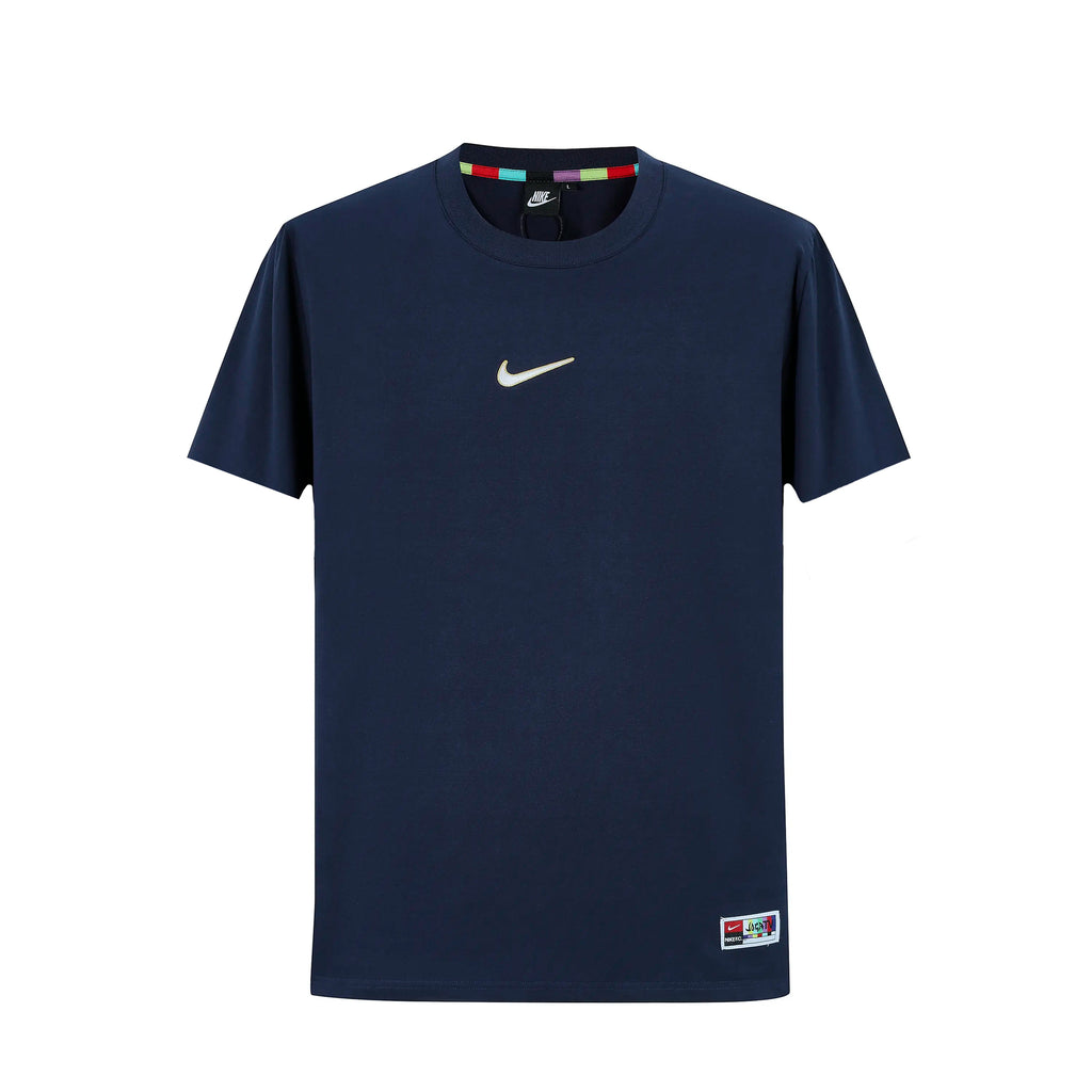 Camiseta 786543 Básica Azul Oscuro Para Hombre