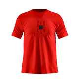 Camiseta 786878 Estampada Roja Para Hombre