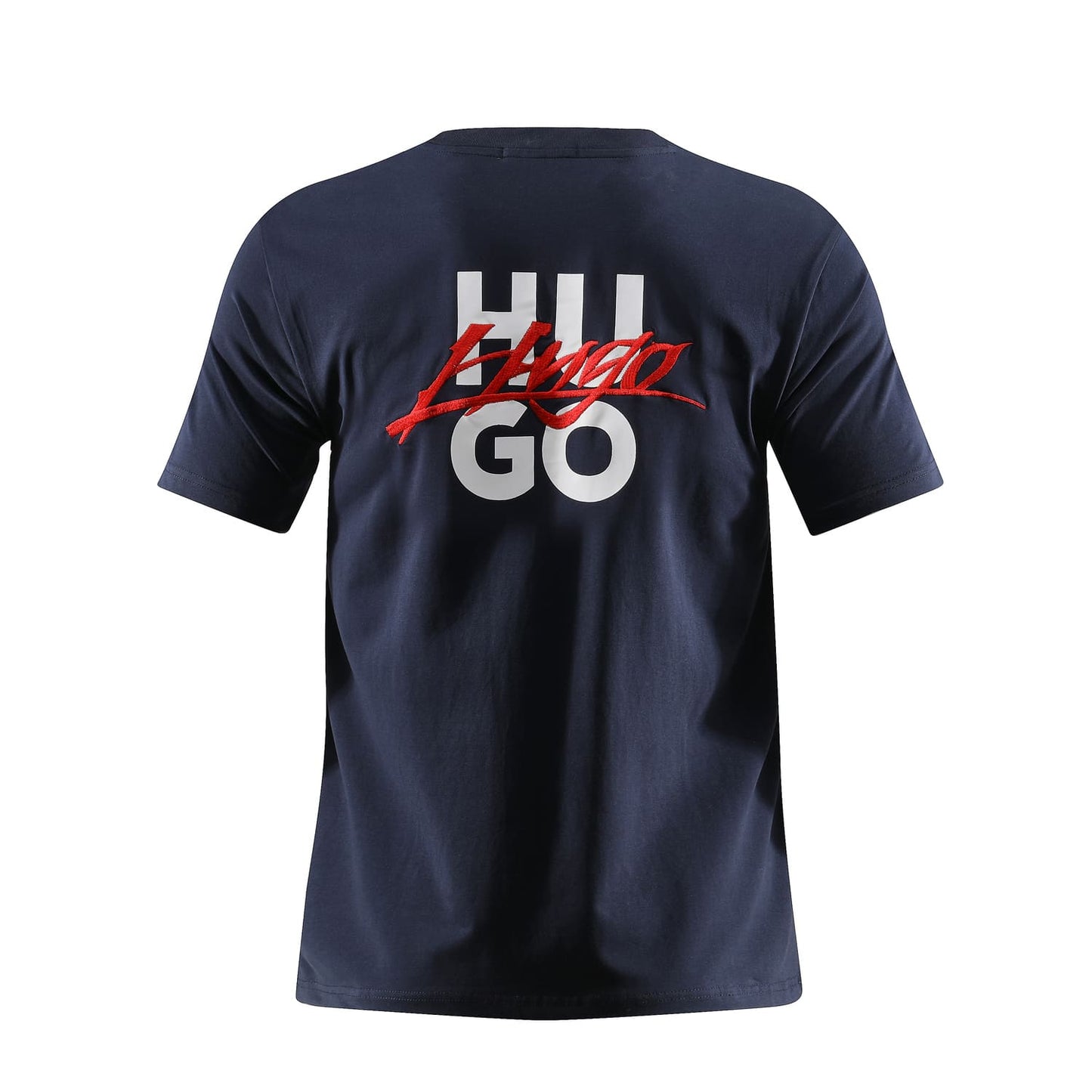Camiseta 66041 Estampada Azul Oscuro Para Hombre
