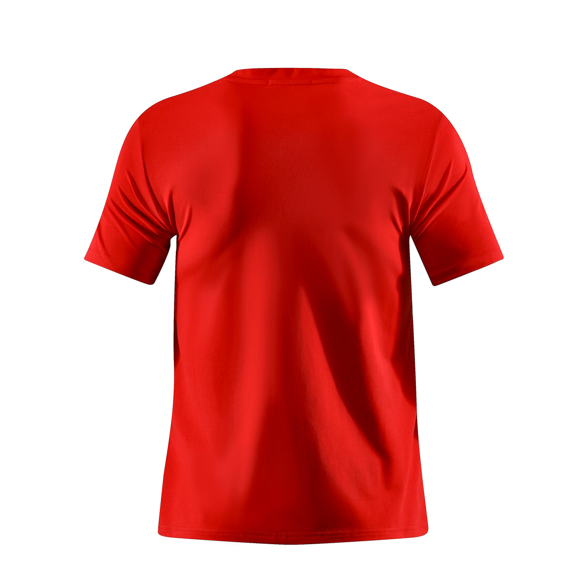 Camiseta B66042 Básica Roja Para Hombre