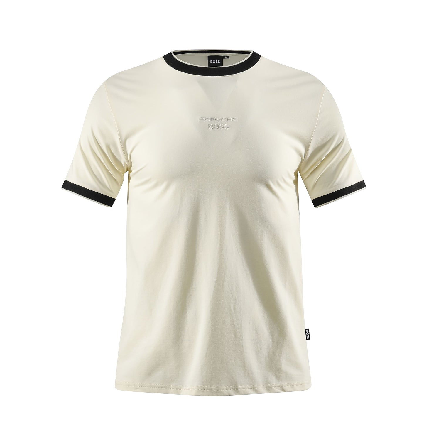 Camiseta 786887 Básica Crema Para Hombre
