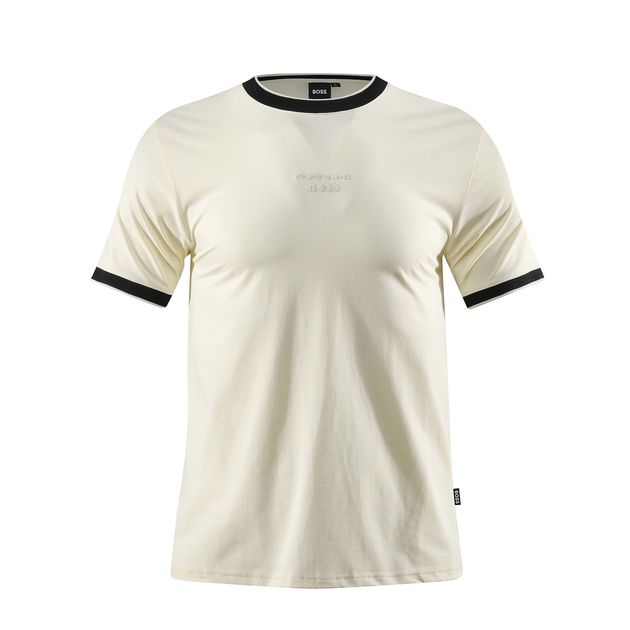 Camiseta 786887 Básica Crema Para Hombre