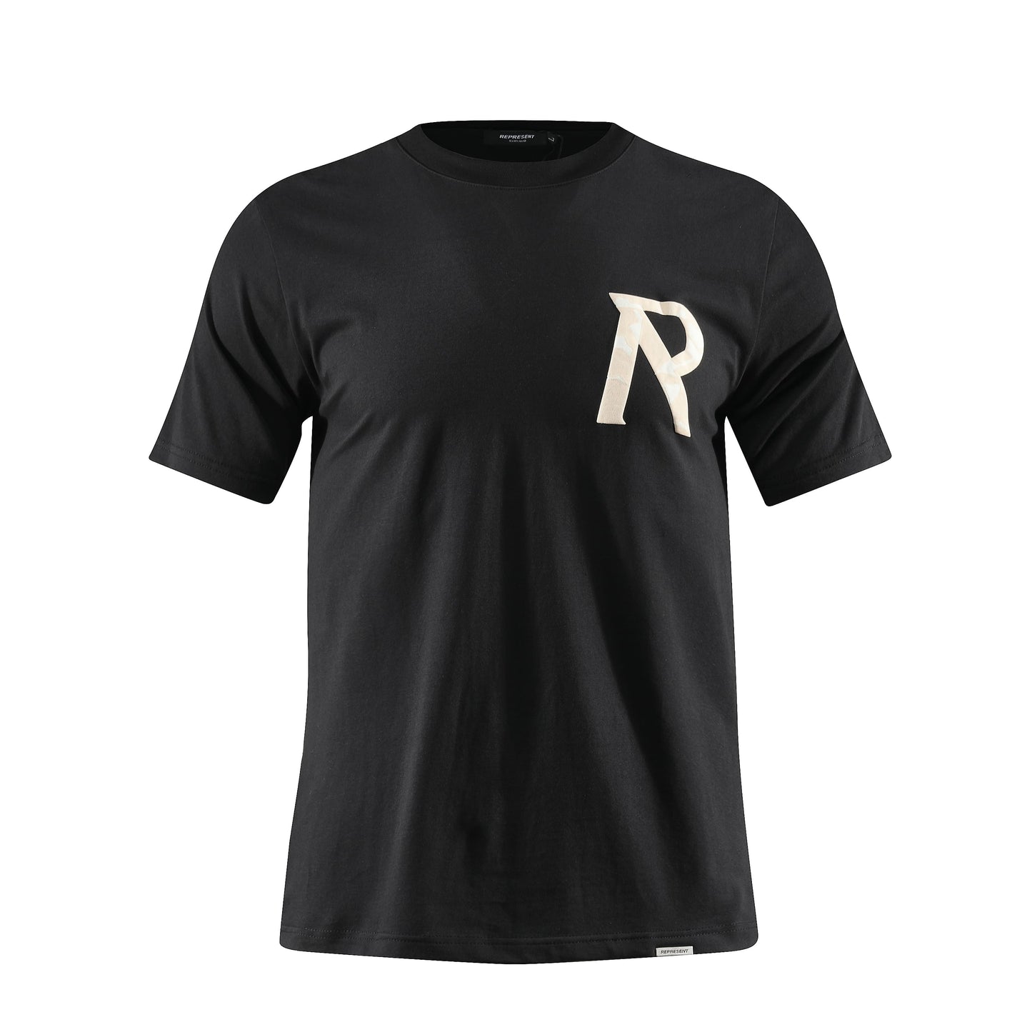 Camiseta 66778 Estampada Negra Para Hombre