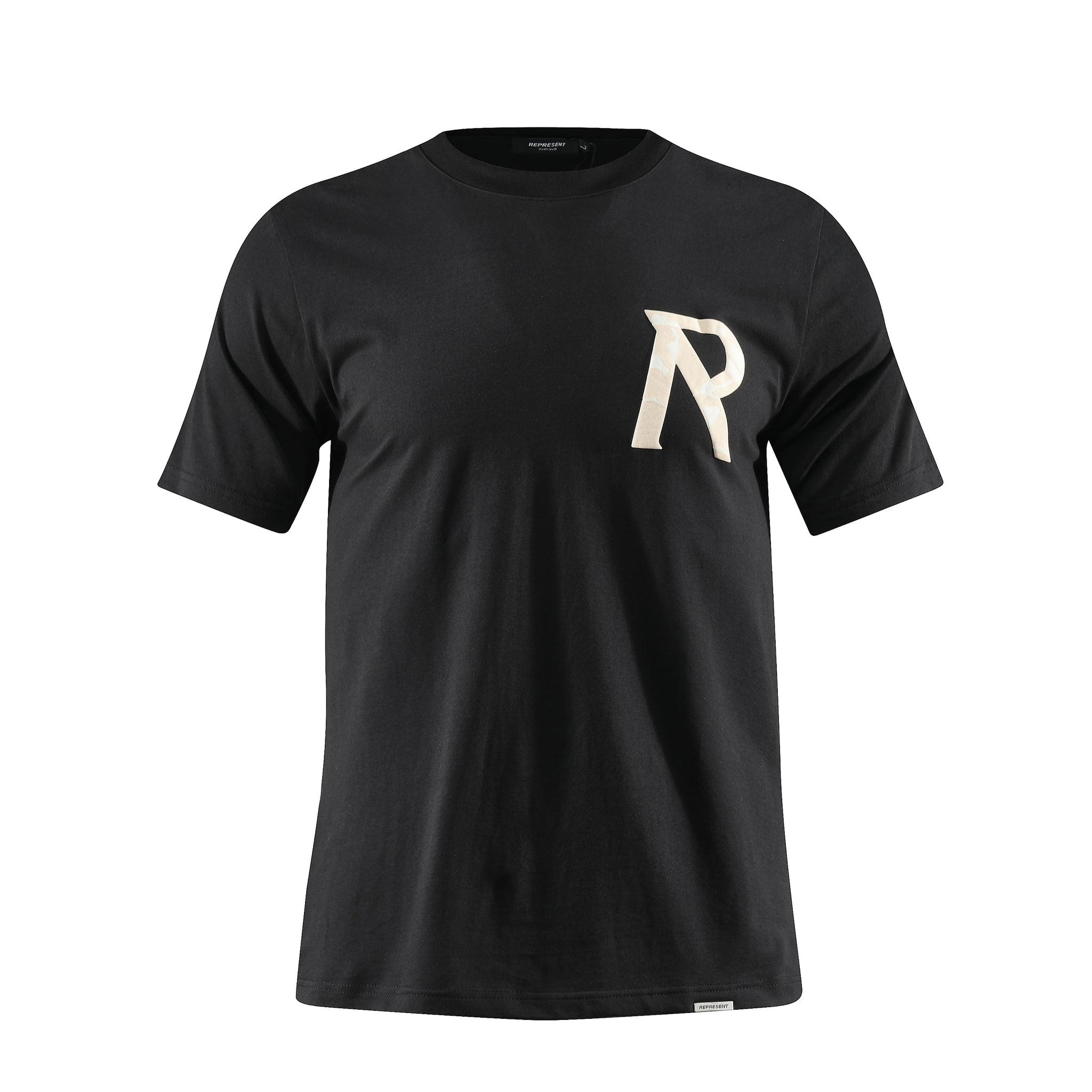 Camiseta 66778 Estampada Negra Para Hombre