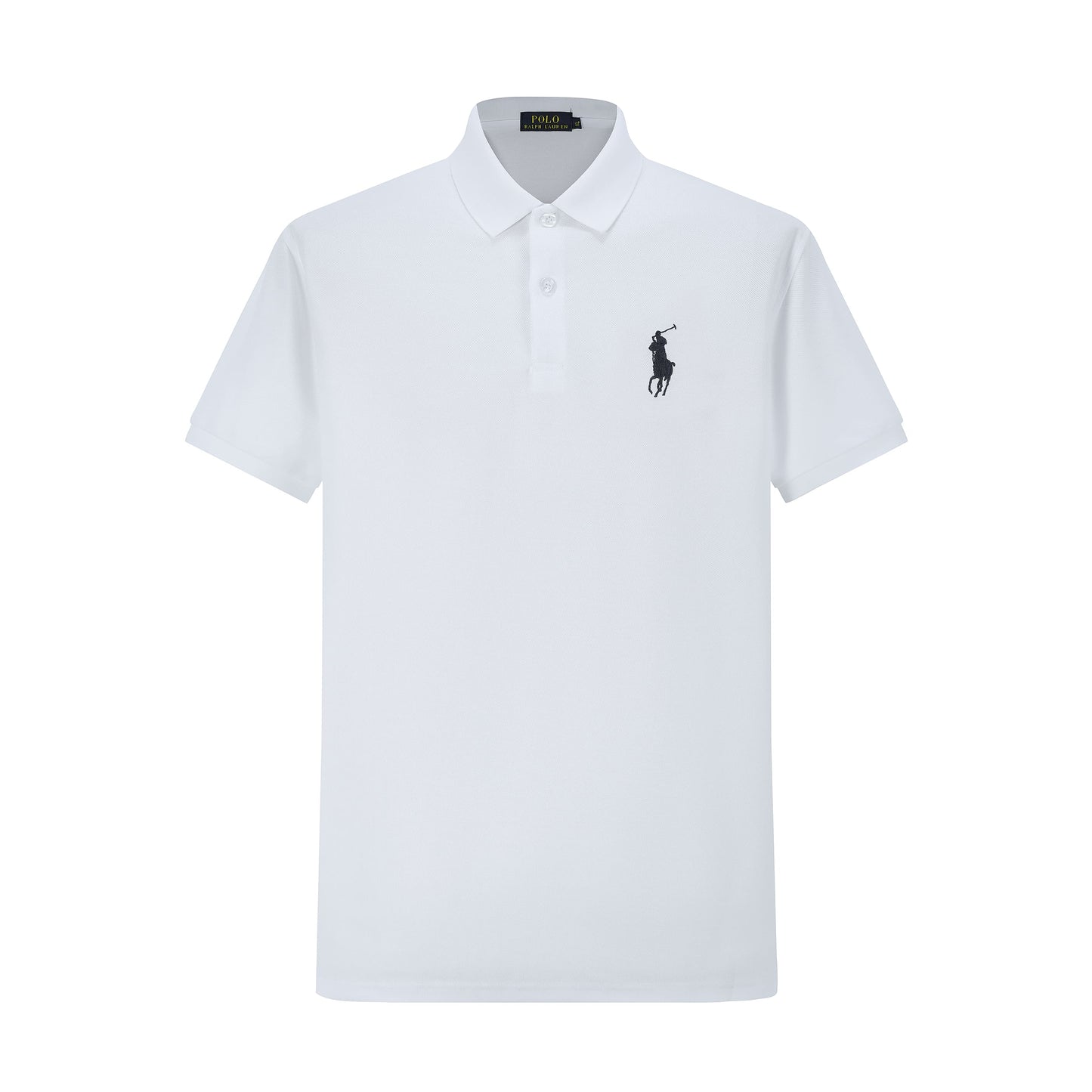 Camiseta 22552# Tipo Polo Blanca Para Hombre
