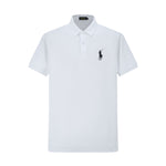 Camiseta 22552# Tipo Polo Blanca Para Hombre