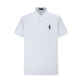 Camiseta 22552# Tipo Polo Blanca Para Hombre