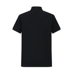 Camiseta 22552# Tipo Polo Negra Para Hombre