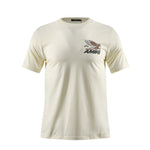 Camiseta 66781 Estampada Crema Para Hombre