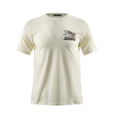 Camiseta 66781 Estampada Crema Para Hombre