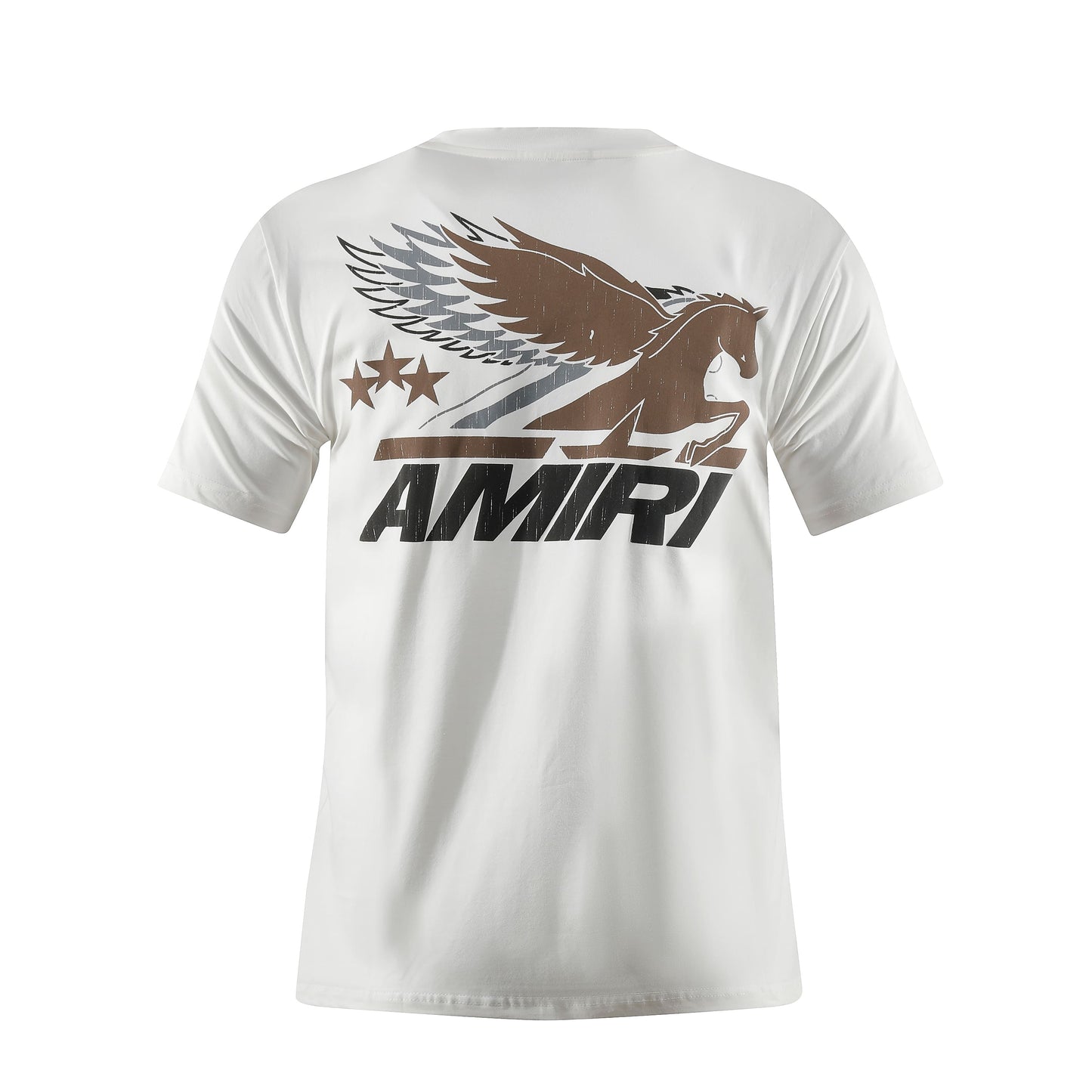 Camiseta 66781 Estampada Blanca Para Hombre