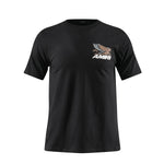Camiseta 66781 Estampada Negra Para Hombre