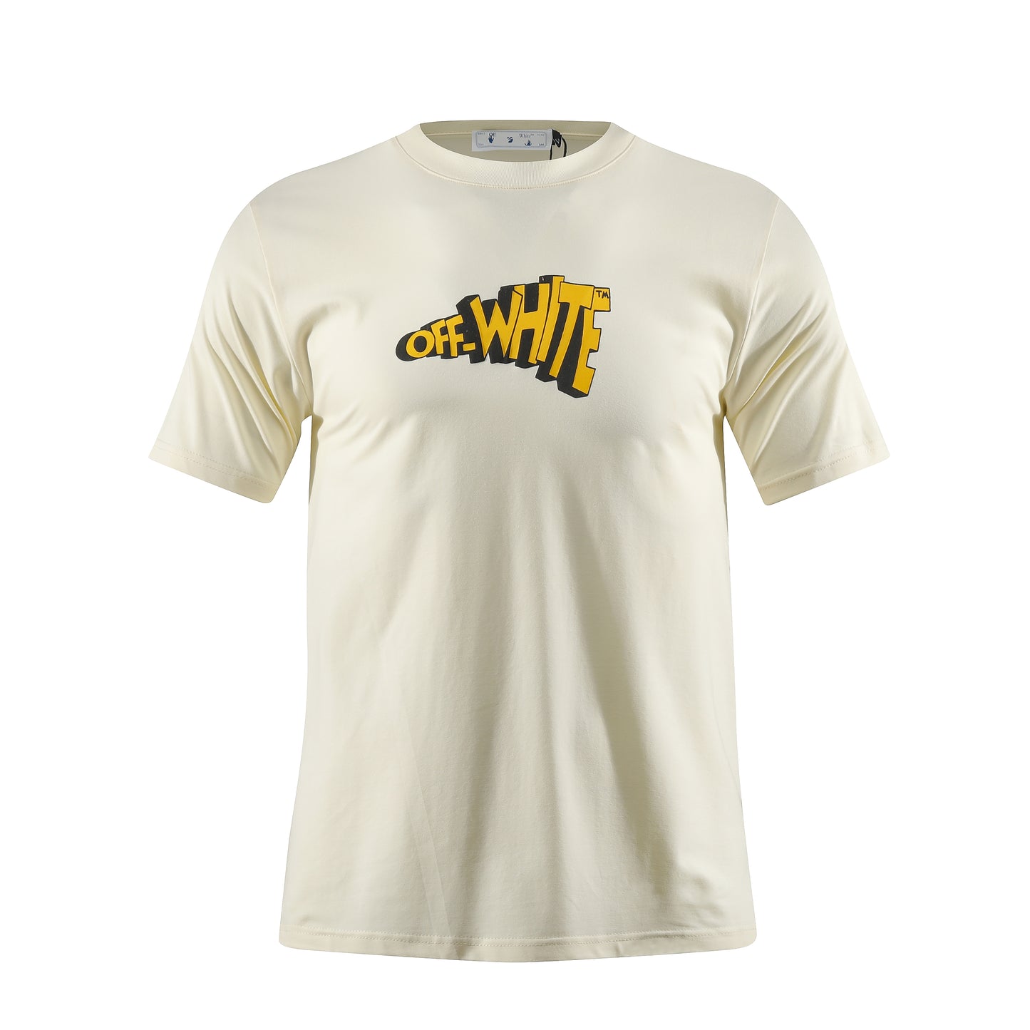 Camiseta 66788 Estampada Crema Para Hombre