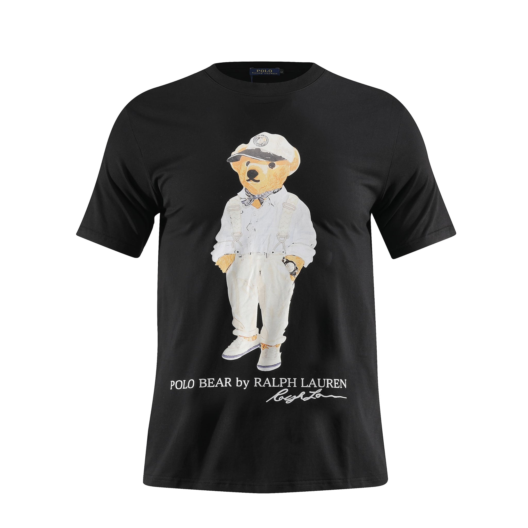 Camiseta 786890 Estampada Negra Para Hombre