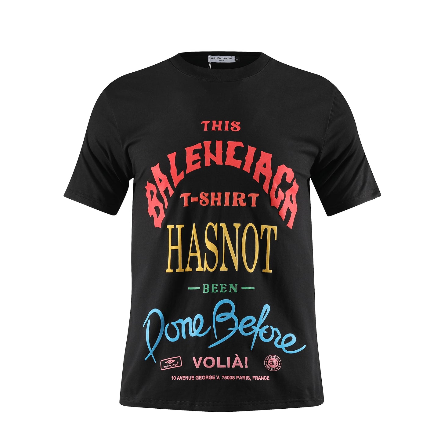 Camiseta 786897 Estampada Negra Para Hombre