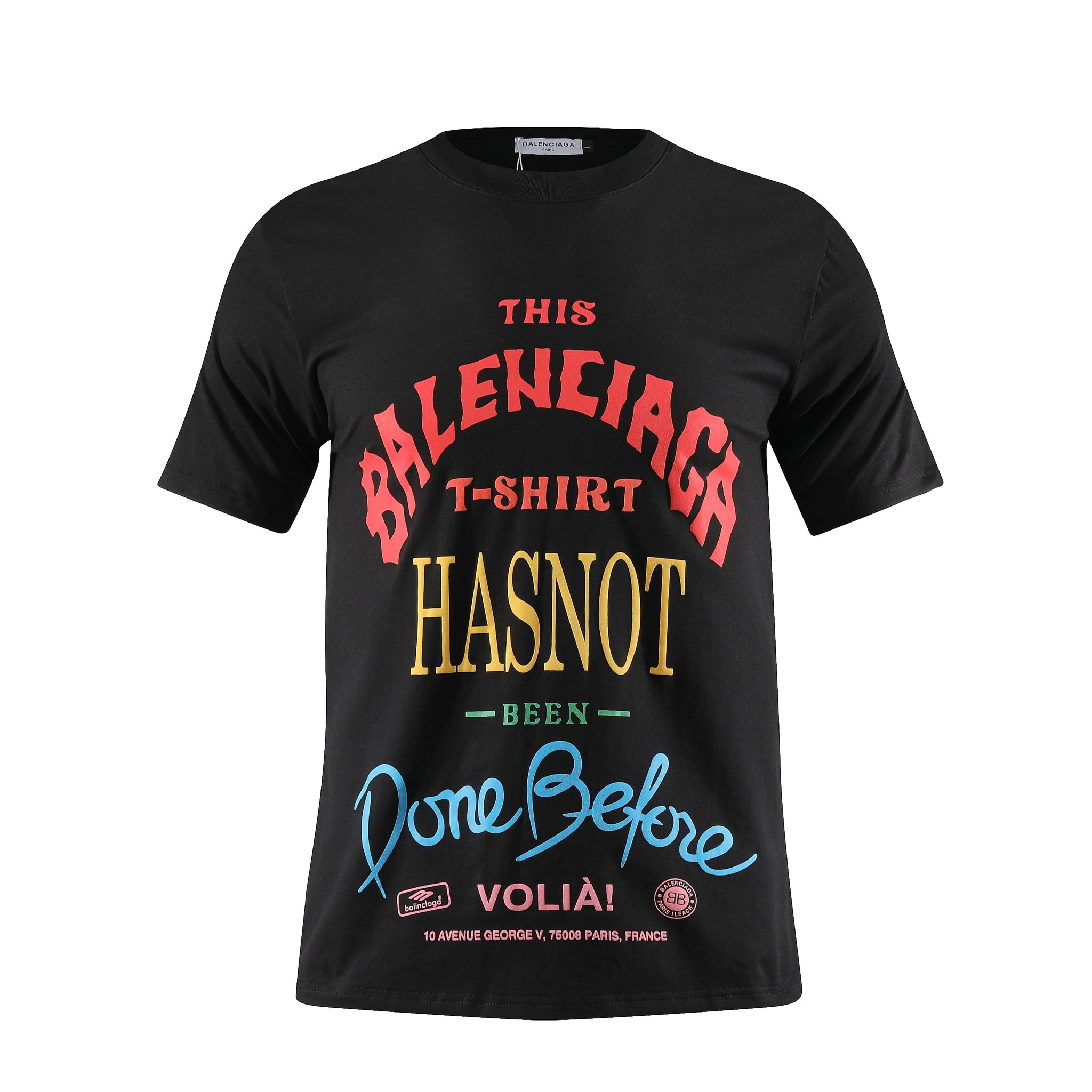 Camiseta 786897 Estampada Negra Para Hombre