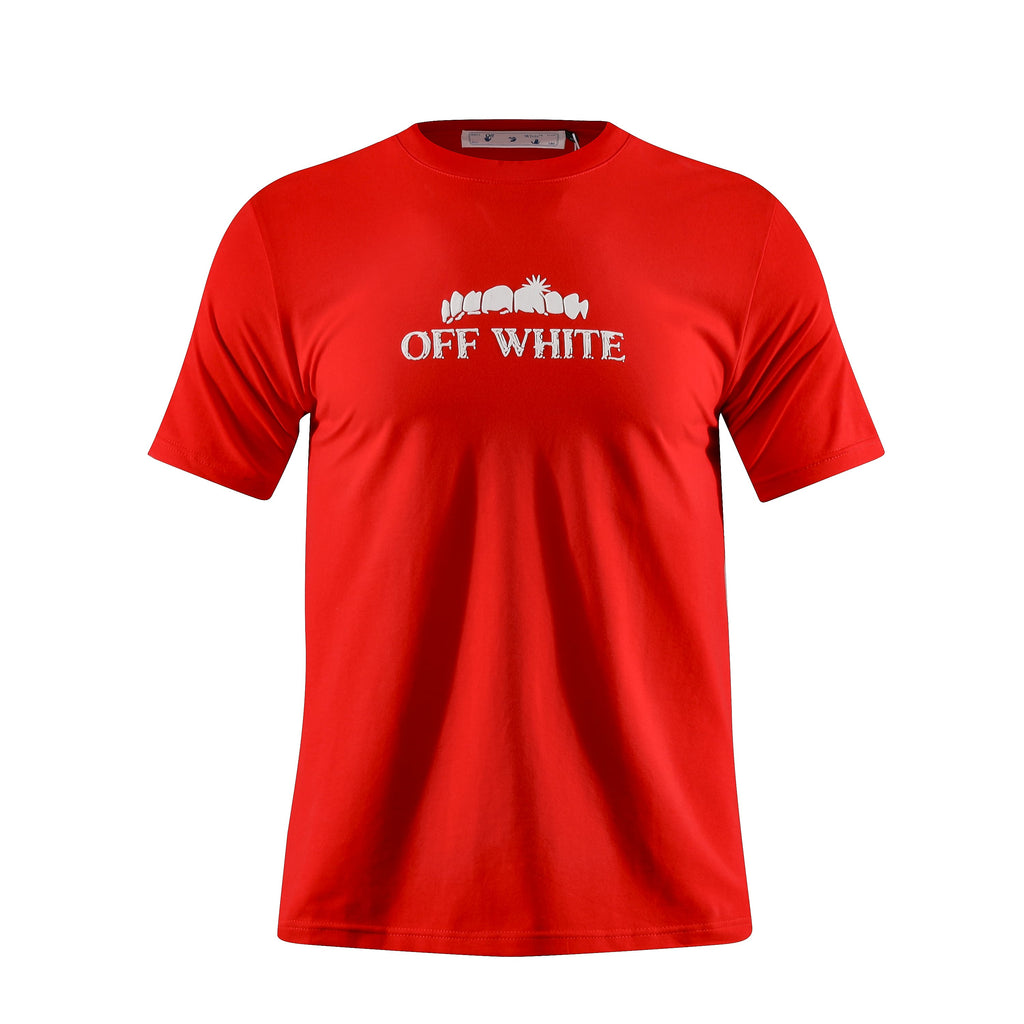 Camiseta 66791 Estampada Roja Para Hombre