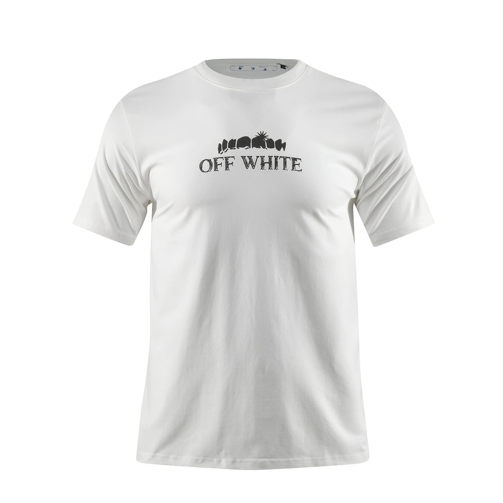 Camiseta 66791 Estampada Blanca Para Hombre