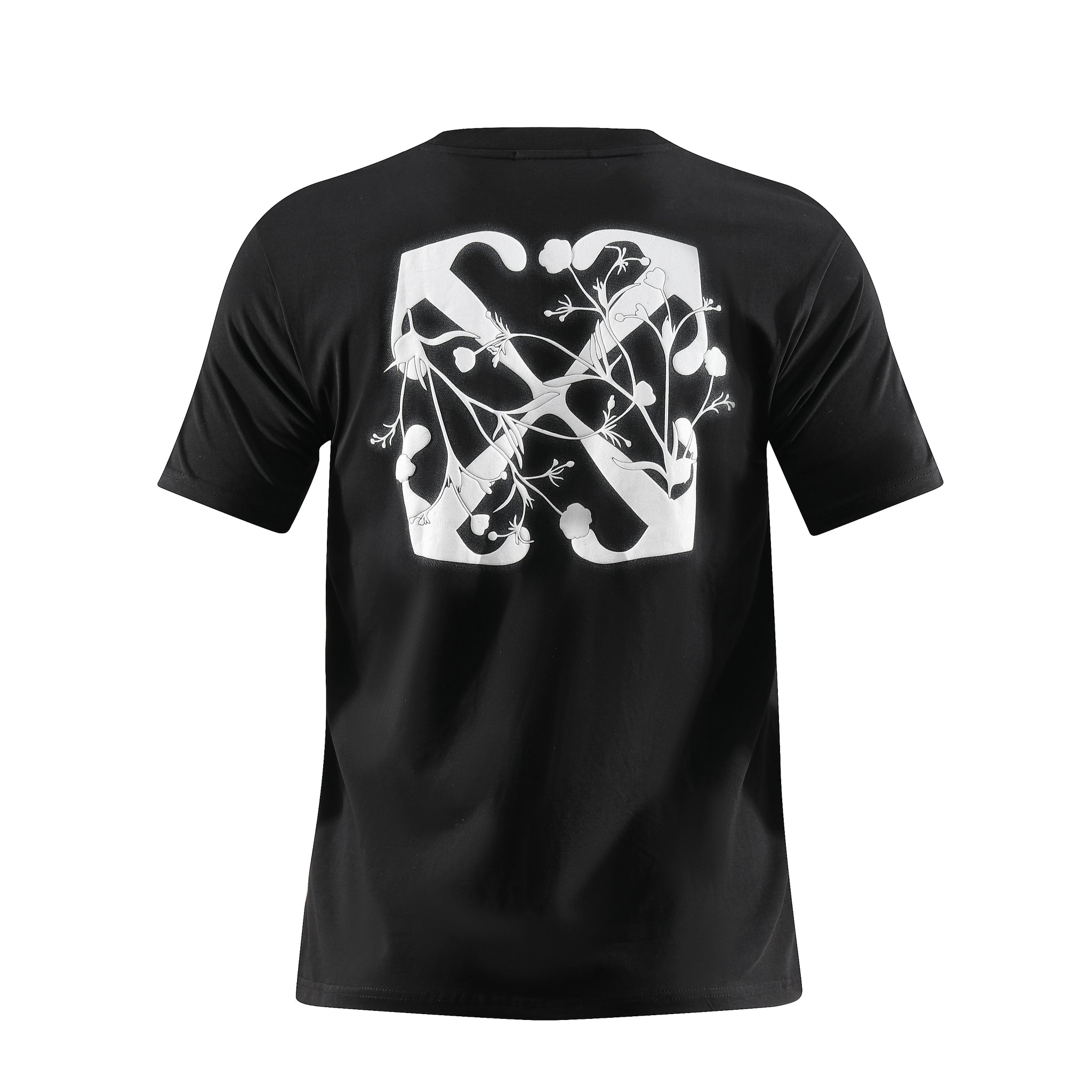 Camiseta 66787 Estampada Negra Para Hombre