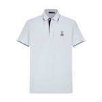 Camiseta 22470 Tipo Polo Blanca Para Hombre