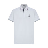 Camiseta 22470 Tipo Polo Blanca Para Hombre