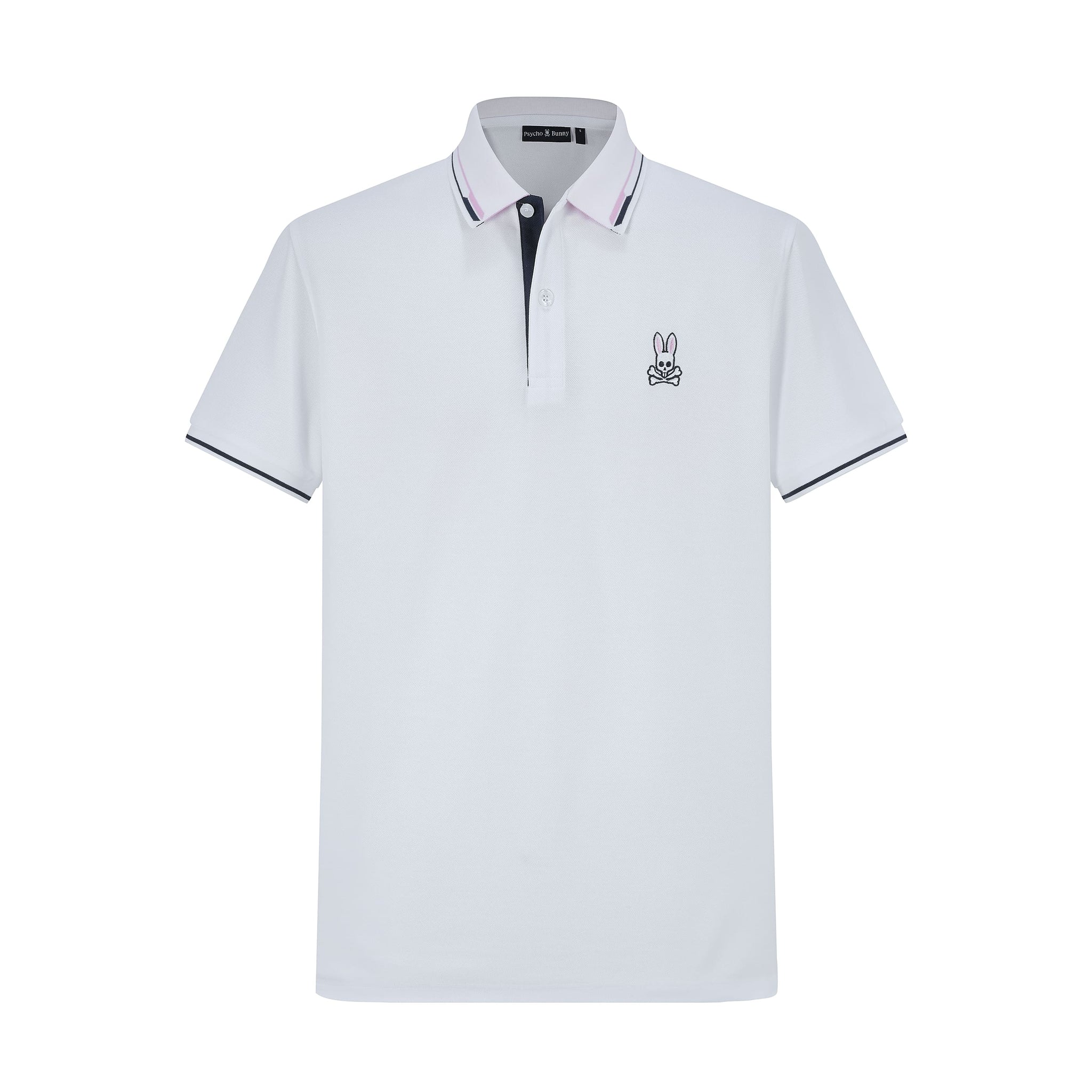 Camiseta 22470 Tipo Polo Blanca Para Hombre