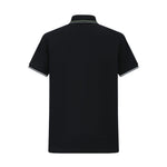 Camiseta 22470 Tipo Polo Negra Para Hombre