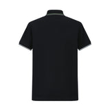 Camiseta 22470 Tipo Polo Negra Para Hombre