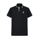 Camiseta 22470 Tipo Polo Negra Para Hombre