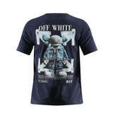 Camiseta 66790 Estampada Azul Oscuro Para Hombre
