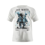Camiseta 66790 Estampada Blanca Para Hombre