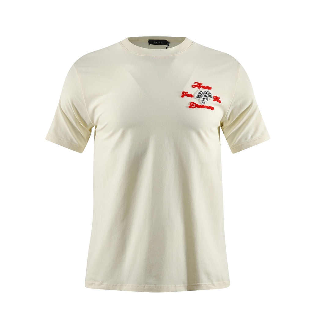 Camiseta 66780 Estampada Crema Para Hombre