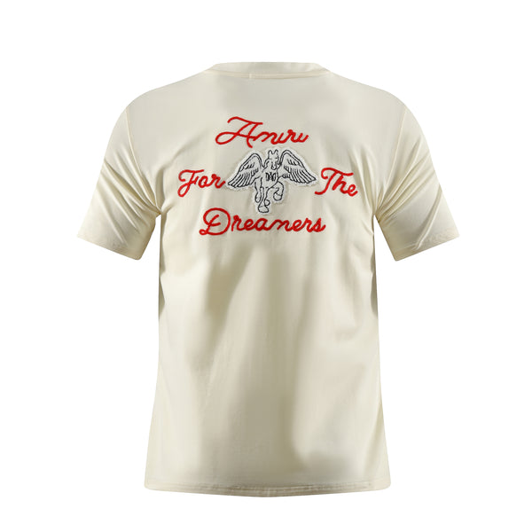 Camiseta 66780 Estampada Crema Para Hombre