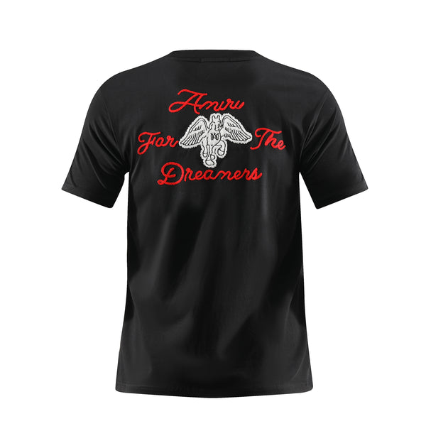 Camiseta 66780 Estampada Negra Para Hombre