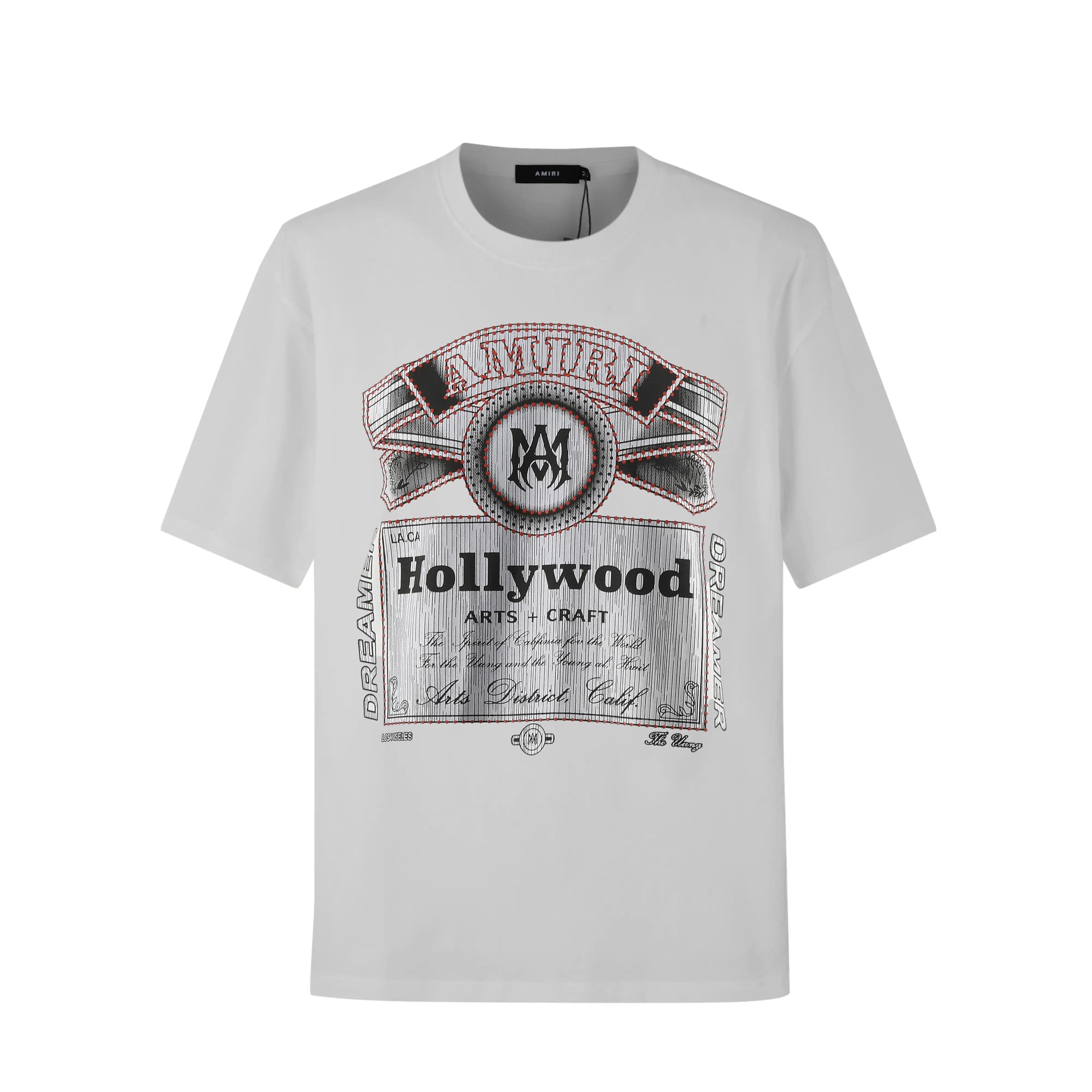 Camiseta 88991 Oversize Blanca Para Hombre