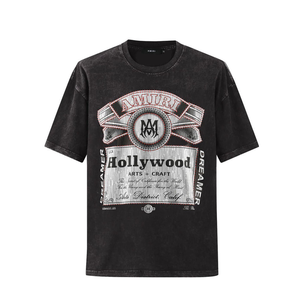 Camiseta 88991 Oversize Pickling Gris Oscuro Para Hombre