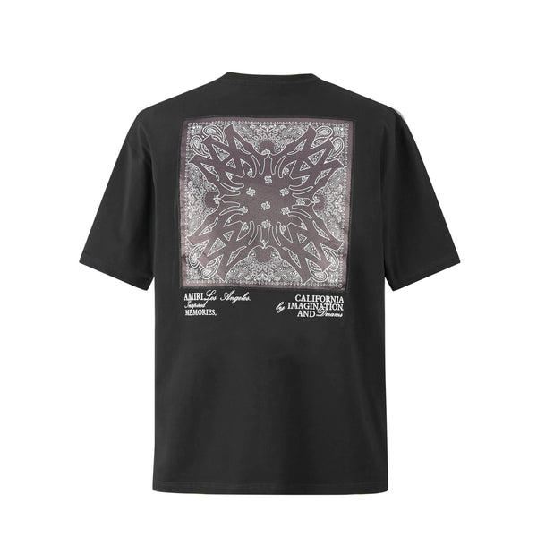 Camiseta 88989 Oversize Negra Para Hombre