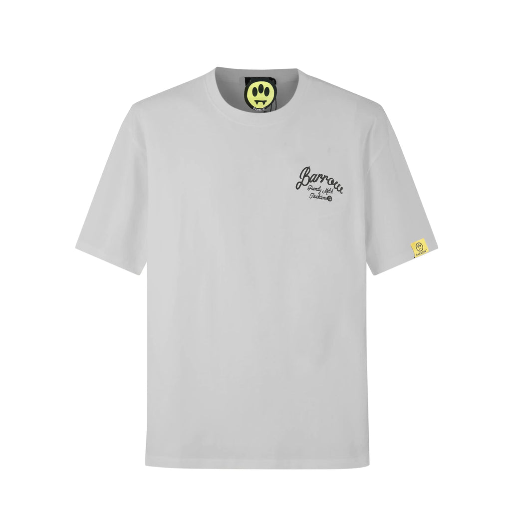 Camiseta 88982 Oversize Blanca Para Hombre