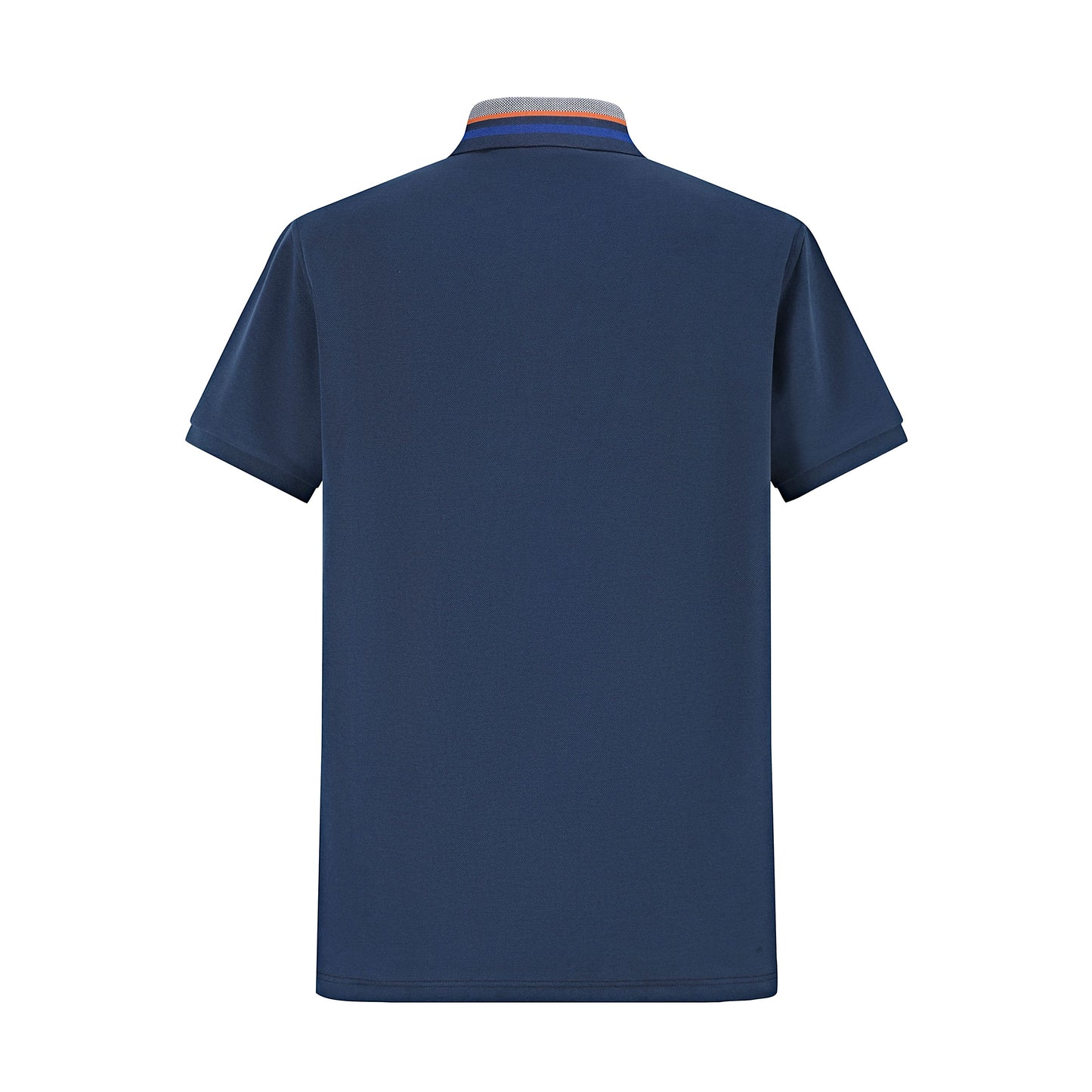 Camiseta 34594# Tipo Polo Azul Oscuro Para Hombre
