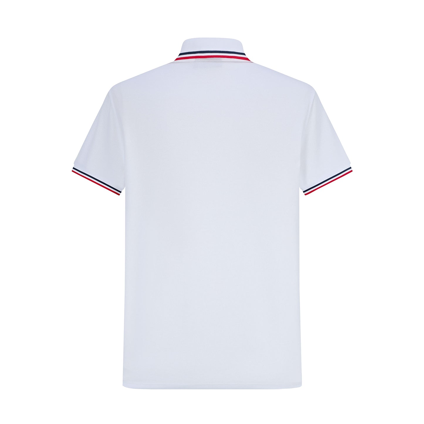 Camiseta 34592# Tipo Polo Blanca Para Hombre