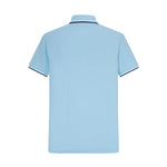 Camiseta 34592# Tipo Polo Azul Para Hombre