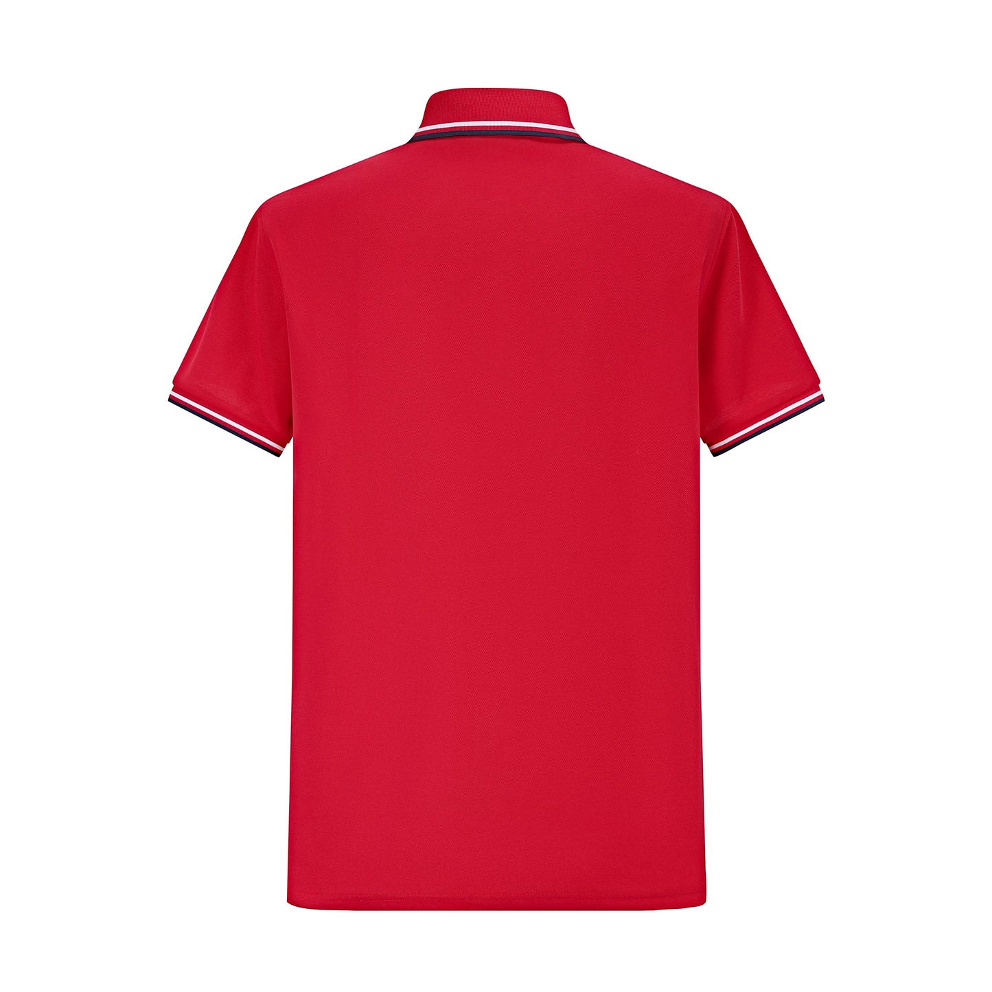 Camiseta 34592# Tipo Polo Roja Para Hombre