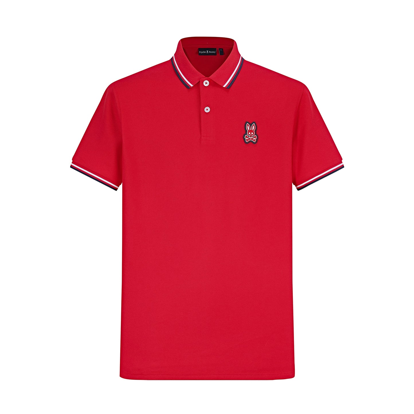 Camiseta 34592# Tipo Polo Roja Para Hombre