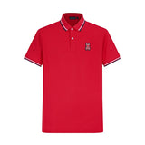 Camiseta 34592# Tipo Polo Roja Para Hombre