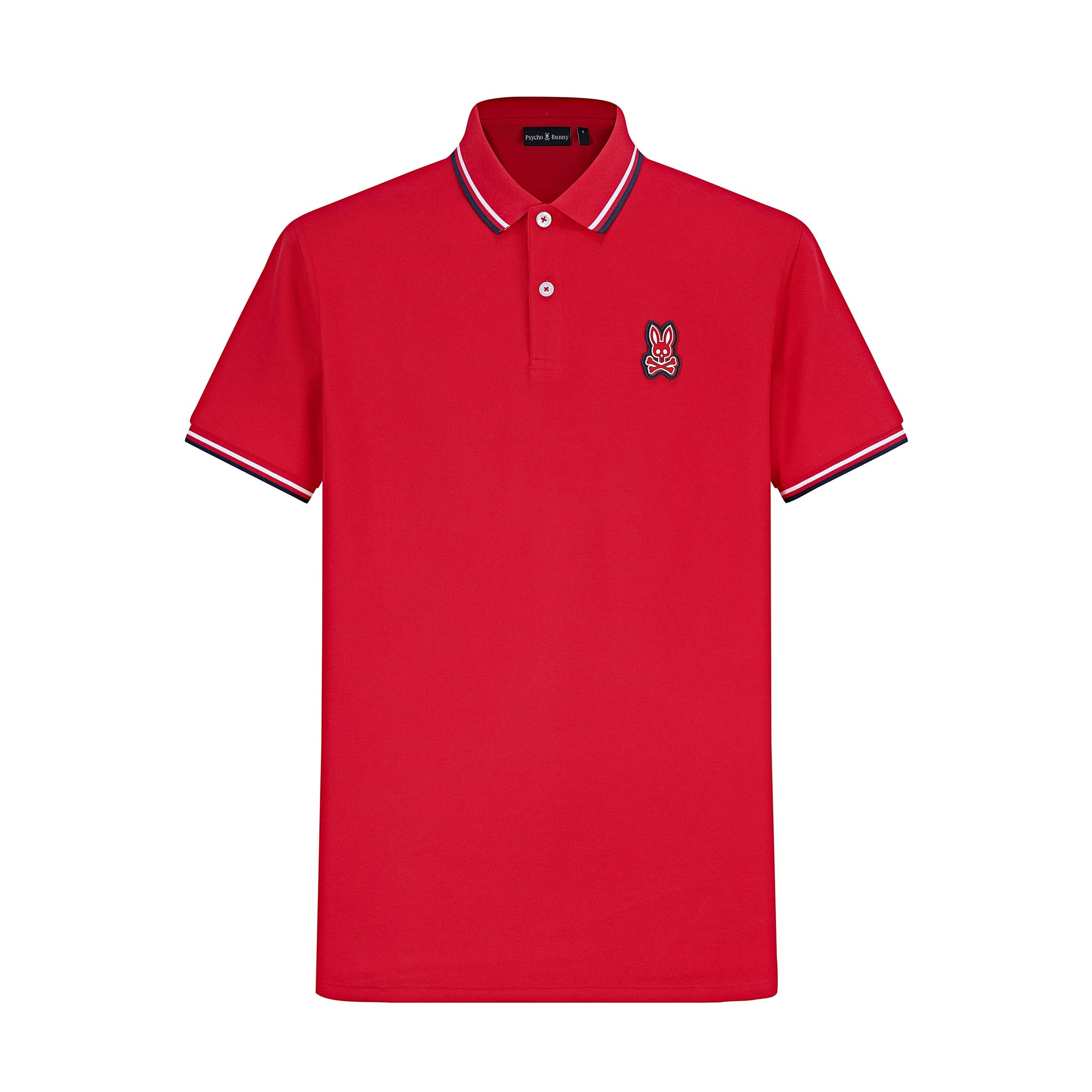 Camiseta 34592# Tipo Polo Roja Para Hombre