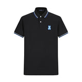 Camiseta 34592# Tipo Polo Negra Para Hombre