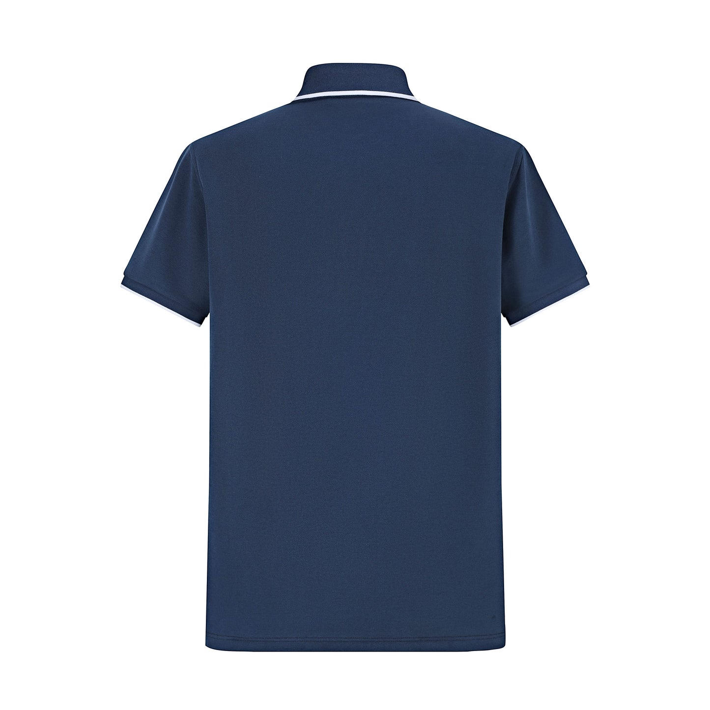Camiseta 22362# Tipo Polo Azul Oscuro Para Hombre